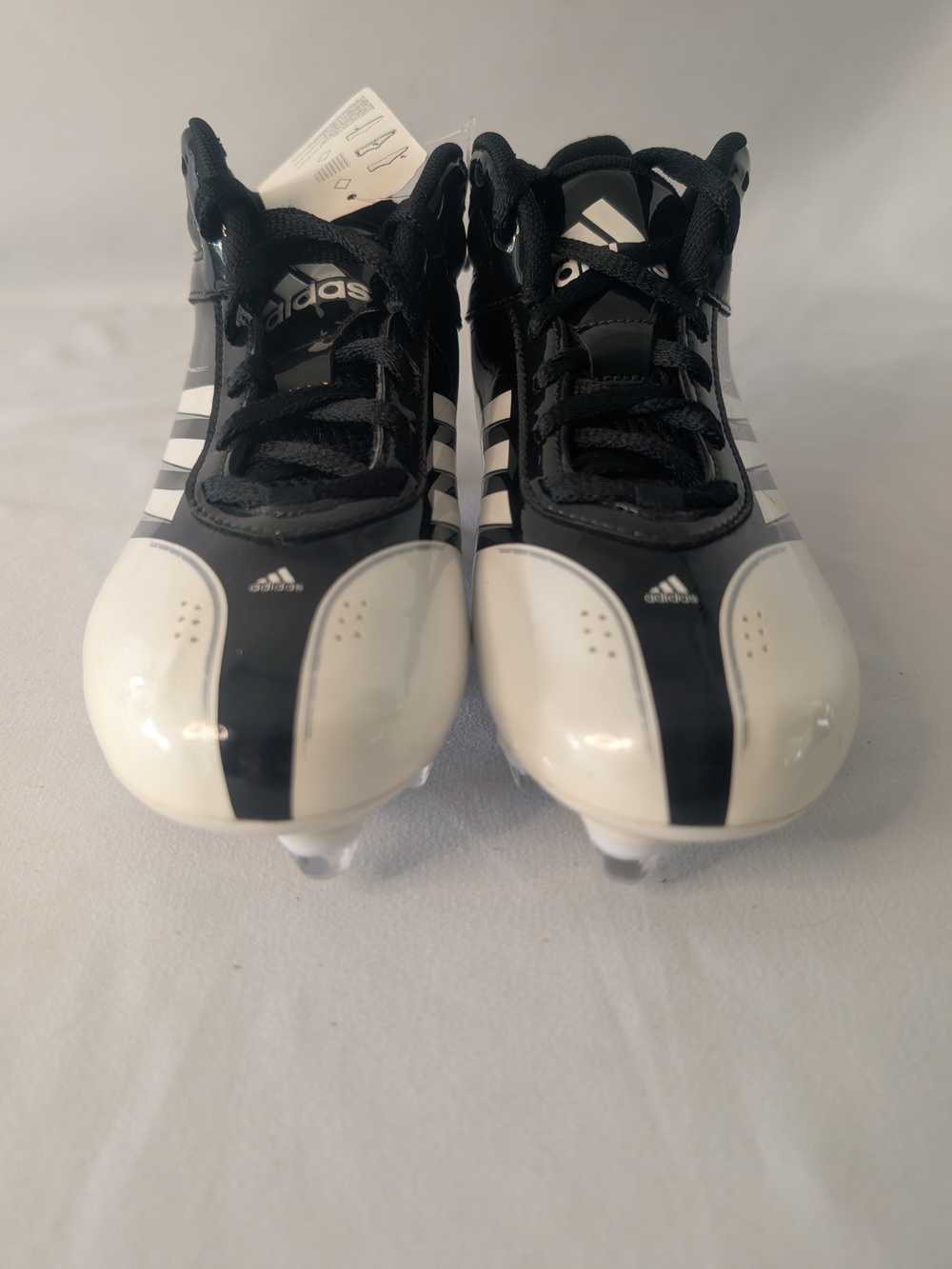 Adidas Kids Size 6.5 SuperCharge Mid D Football Cleats
